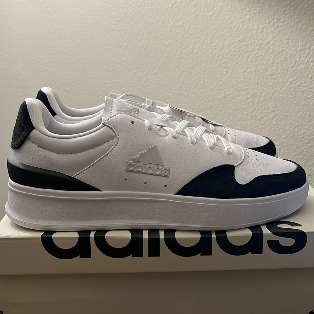 NWT Adidas Men's Kantana Shoes - Black/White/Grey - Various Sizes - IG9818 - Picture 2 of 10